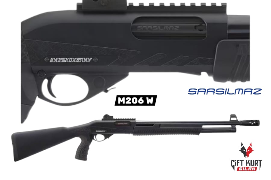 Sarsılmaz M206 W Pompalı Yivsiz Av Tüfeği